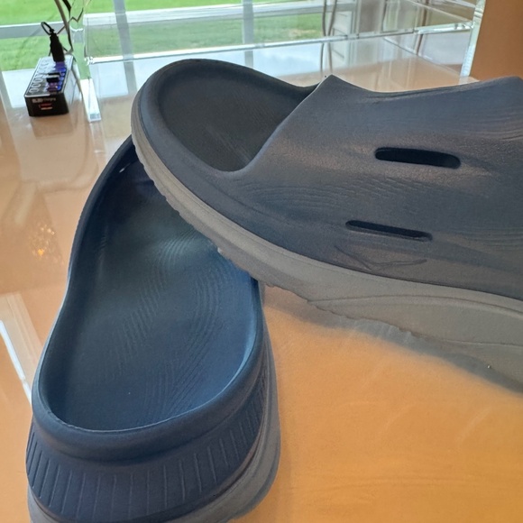 MEN'S HOKA ORA RECOVERY SLIDES, BLUE, SIZE 11 - Picture 3 of 7